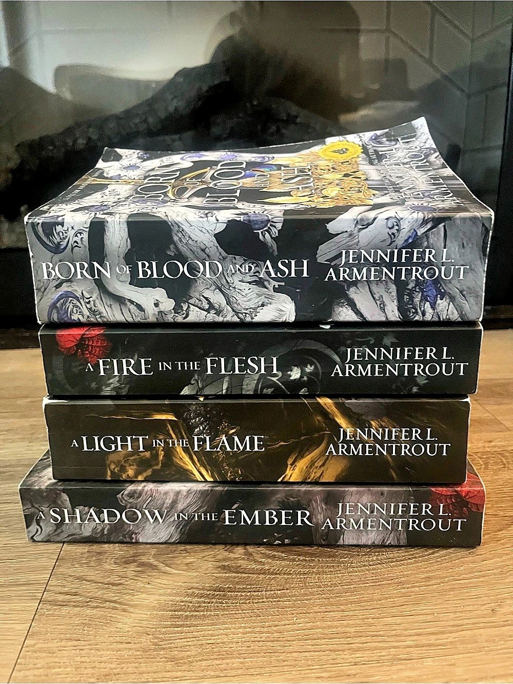 Jennifer L. Armentrout Flesh and Fire Series 4-Book Bundle Paperback Set